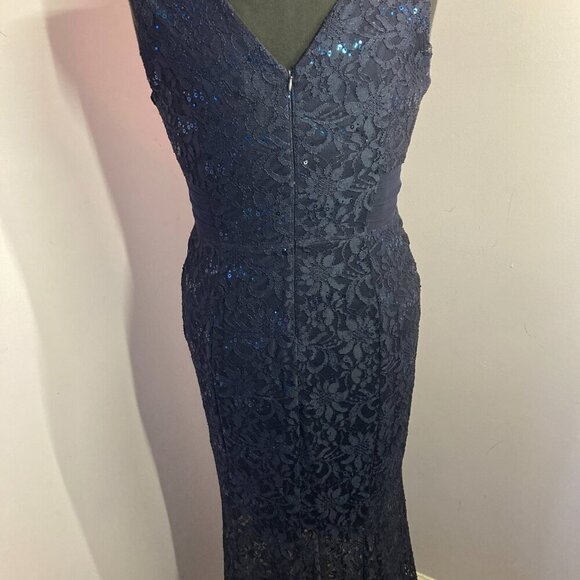 Alexa B Nites Lacy Dress, EUC, Size 14 - Picture 12 of 15